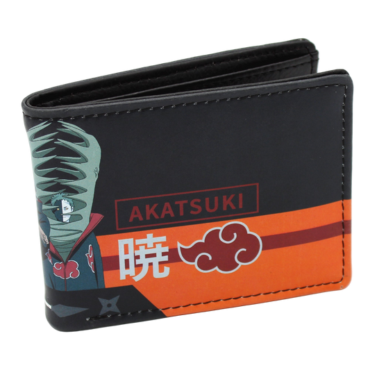 Naruto Shippuden Akatsuki Bi-Fold Wallet with Gift Tin